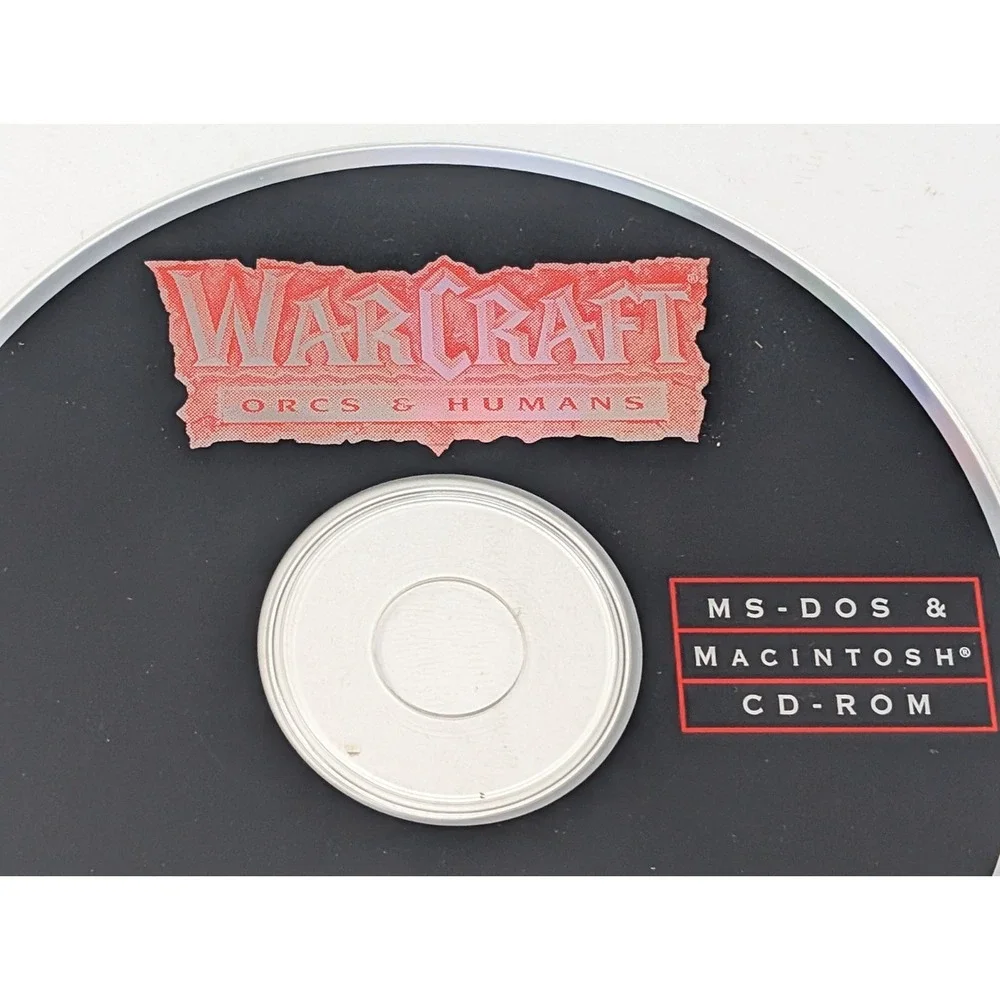 WarCraft Orcs & Humans PC Computer Game 1994 DISC ONLY Tested‎ Works